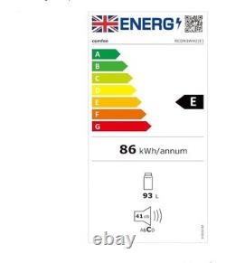 COMFEE RCD93WH2(E) under Counter Fridge, 93L. COLLECTION ONLY-(NO DELIVERY)