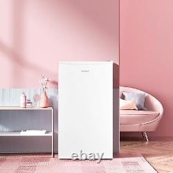 COMFEE' RCD93WH2(E) under Counter Fridge, 93L Small Fridge with Cooler Box, Inte