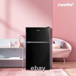 COMFEE RCT87WH2(E) Under Counter Fridge Freezer 87L Small Fridge Freezer with