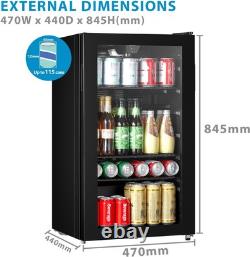 COMFEE' RCZ99BG2(E) Under Counter Beer & Drinks Fridge-93L
