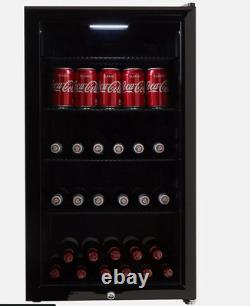 COOKOLOGY 98L Black Under Counter Drinks Fridge 47cm (CBC98BK)