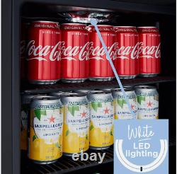 COOKOLOGY 98L Black Under Counter Drinks Fridge 47cm (CBC98BK)