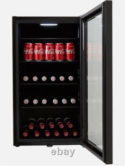 COOKOLOGY 98L Black Under Counter Drinks Fridge 47cm (CBC98BK)