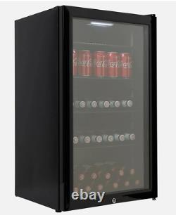 COOKOLOGY 98L Black Under Counter Drinks Fridge 47cm (CBC98BK)