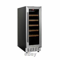 CWC300SS Wine Cooler S/Steel 20 Bottle 30cm Undercounter Fridge collection only