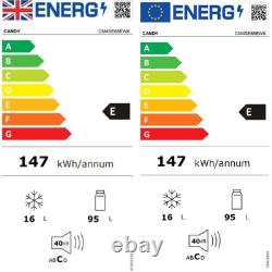Candy 95 Litre Integrated Under Counter Fridge with Ice Box CM4SE68EWK Candy 95 Litre Integrated Under Counter Fridge with Ice Box CM4SE68EWK