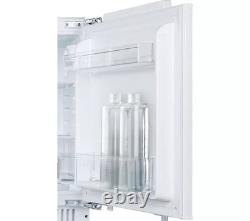 Candy CMLS68EWK Built-In Integrated Undercounter Larder Fridge Fixed Hinge