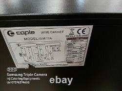 Caple WI6114 Undercounter Wine Cooler BLACK special wine cooler display
