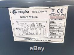 Caple Wi6123 46 Bottle 600mm/60cm Under Counter Wine Cabinet/Cooler/Fridge