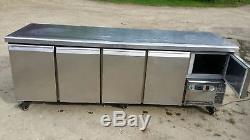 Caravell Under Counter Prep Fridge Commercial Bakery Unit 4doors and one Drawer