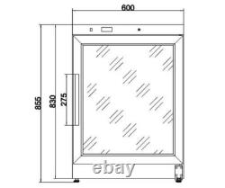 Combisteel Commercial Undercounter Fridge HR200 Stainless Steel Catering