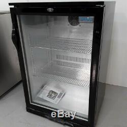 Commercial Bottle fridge Single Glass Chill Bar Under Counter Polar GL001