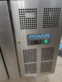 Commercial Polar under counter 2 door fridge chiller