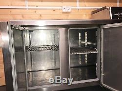 Commercial Under Counter 4 Door Catering Fridge And Industrial Grill