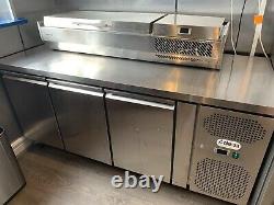 Commercial Undercounter Stainless Steel Fridge Hardly Used Real Bargain