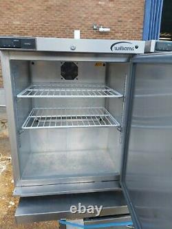 Commercial Williams under-counter single door fridge stainless steal heavy duty