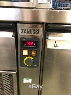 Commercial Zanussi undercounter fridge Stainless Steel