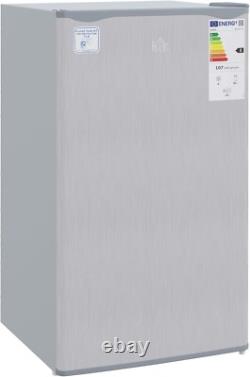 Compact 91L Under Counter Fridge with Lock Perfect for Small Spaces