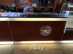 Complete Coffee Shop Counter With Under Counter Fridge And Display Fridge