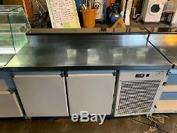 Complete Coffee Shop Counter With Under Counter Fridge And Display Fridge