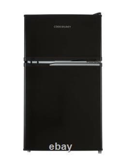 Cookology 47cm Freestanding Undercounter 2 Door Fridge Freezer (UCFF87BK)