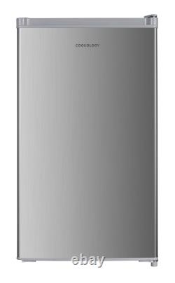 Cookology 80L Freestanding Under Counter Fridge Ice Box Black Adjustable