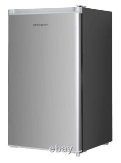 Cookology 80L Freestanding Under Counter Fridge Ice Box Black Adjustable