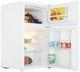 Cookology 85l Under Counter Freestanding Fridge Freezer 48cm- White Ucff87wh