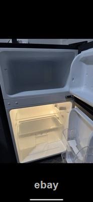 Cookology 87L Black Freestanding Under Counter Fridge Freezer