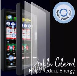 Cookology 98L Under-Counter Fridge with Adjustable Temperature CBC98BK