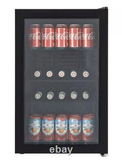 Cookology CBC70BK 70L Under Counter Drinks Beer Fridge Black Slightly Damaged f5