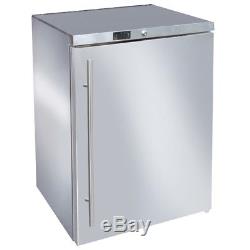 Cookology CCAFR145SS Commercial Undercounter Catering Fridge 145L 60cm Lockable