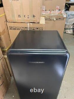 Cookology Ex Display 93L Under Counter Retro Fridge & Chiller Box in Black M10