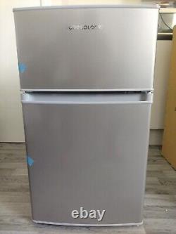 Cookology Silver Fridge Freezer UCFF87SL 47cm Freestanding Undercounter 2 Door