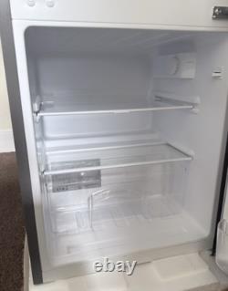 Cookology Silver Fridge Freezer UCFF87SL 47cm Freestanding Undercounter 2 Door
