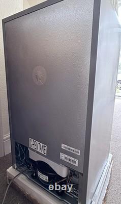 Cookology Silver Fridge Freezer UCFF87SL 47cm Freestanding Undercounter 2 Door