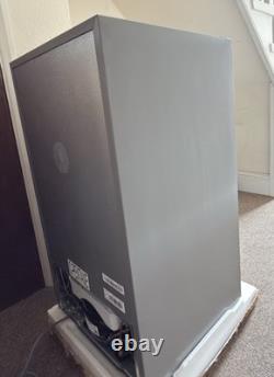 Cookology Silver Fridge Freezer UCFF87SL 47cm Freestanding Undercounter 2 Door