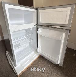 Cookology Silver Fridge Freezer UCFF87SL 47cm Freestanding Undercounter 2 Door