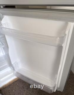 Cookology Silver Fridge Freezer UCFF87SL 47cm Freestanding Undercounter 2 Door
