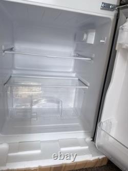 Cookology Silver Fridge Freezer UCFF87SL 47cm Freestanding Undercounter 2 Door