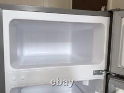 Cookology Silver Fridge Freezer UCFF87SL 47cm Freestanding Undercounter 2 Door