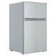 Cookology Silver Fridge Freezer Ucff87sl 48cm Freestanding Undercounter 2 Door