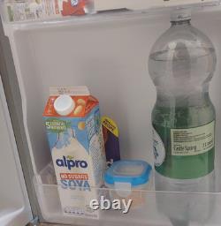 Cookology Silver Fridge Freezer UCFF87SL 48cm Freestanding Undercounter 2 Door