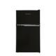 Cookology Ucff87bk 47cm Freestanding Undercounter 2 Door Fridge Freezer In Black