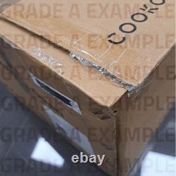 Cookology UCFF87BK 47cm Freestanding Undercounter 2 Door Fridge Freezer in Black