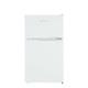 Cookology Ucff87wh 47cm Freestanding Undercounter 2 Door Fridge Freezer In White