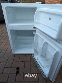Cookology UCFF87WH 47cm Freestanding Undercounter 2 Door Fridge Freezer in White