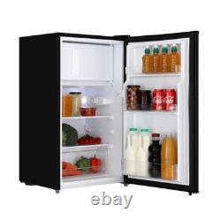 Cookology UCIB80BK Undercounter Freestanding 48cm Fridge with Freezer Black