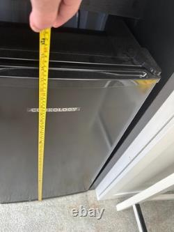 Cookology under counter fridge with ice box black