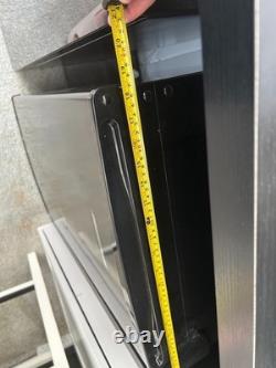 Cookology under counter fridge with ice box black